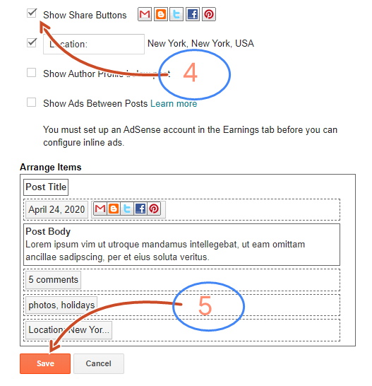 How to Add Pinterest Save Button on Blogger Blogspot  - 95