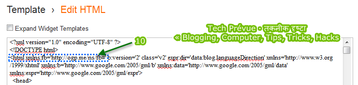 Add open graph meta
