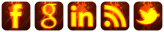 Attractive Social Profile Widget   Pure CSS3 widgets - 1