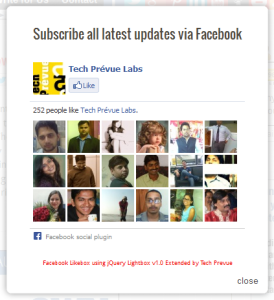 How to Add Facebook Like Box Pop Up Widget to A Blog    Extended Version - 89