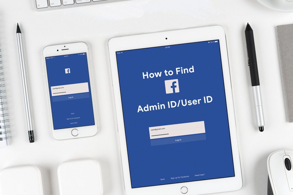 How to find Facebook admin id or user id