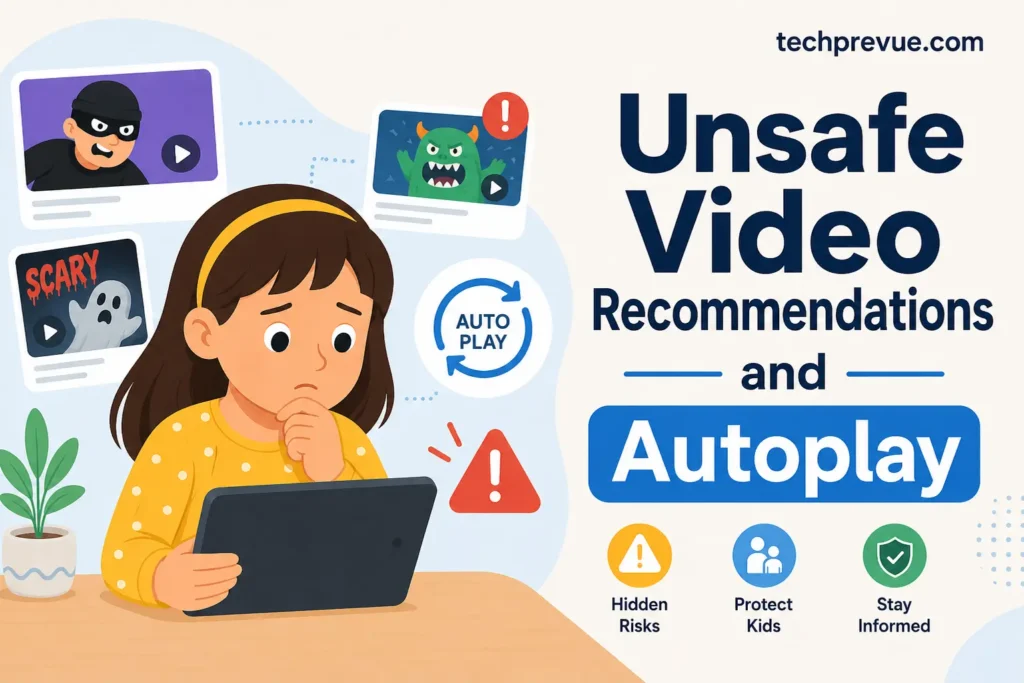 Internet danger – unsafe videos and feed Internet danger – unsafe videos and feed