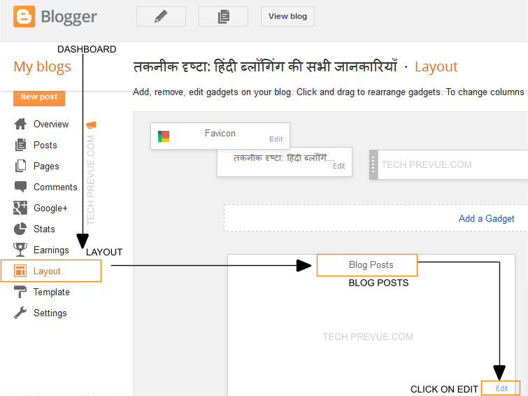 Blogger Author Profile Settings