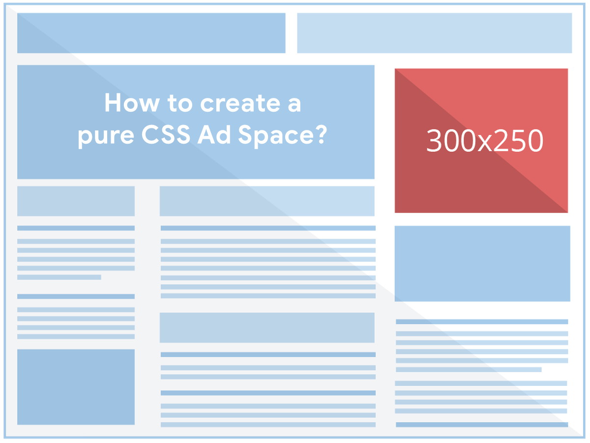 How to Create a Pure CSS Advertisement Space or Box? TechPrevue