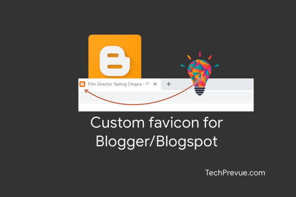 How to add custom favicon for Blogger or Blogspot