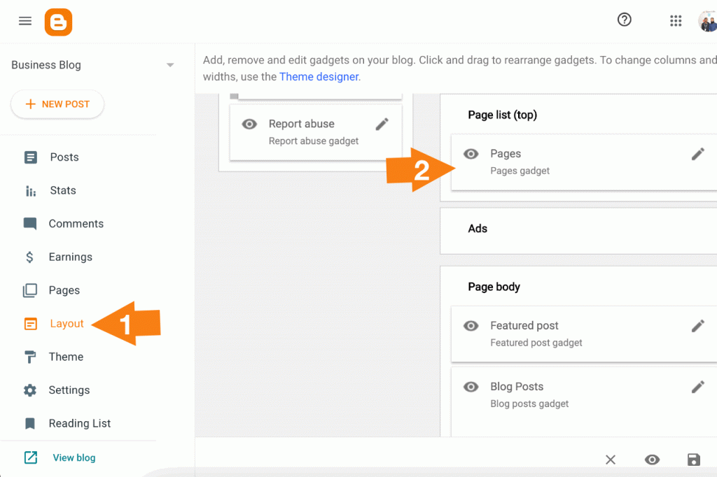 Add an HTML sitemap page to blog