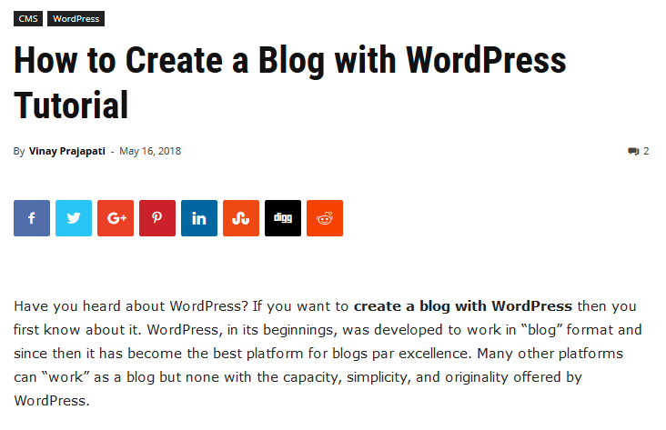 كيف تنشئ مدونة باستخدام موقع WordPress ؟ - خطوة بخطوة كيف تنشئ مدونة باستخدام موقع WordPress ؟ - خطوة بخطوة