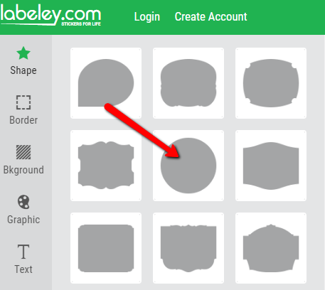 Labeley - Pick shapes for Your Unique Labels