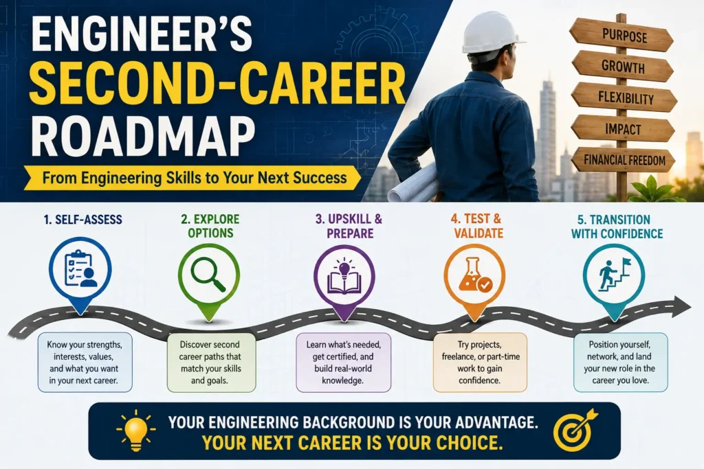 Second careers for engineers roadmap