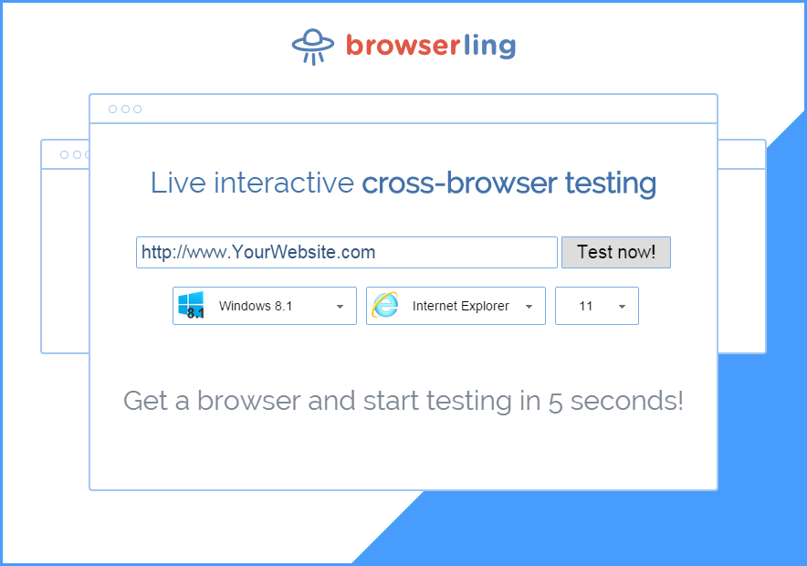 Browserling browser emulator