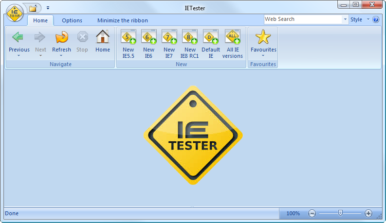 IETester browser emulator