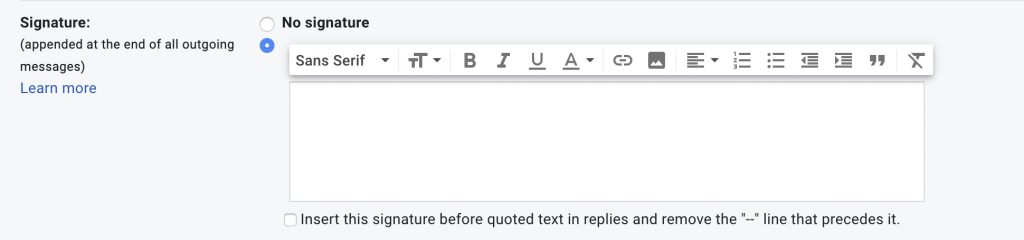 How to Create a Signature in Gmail  - 25