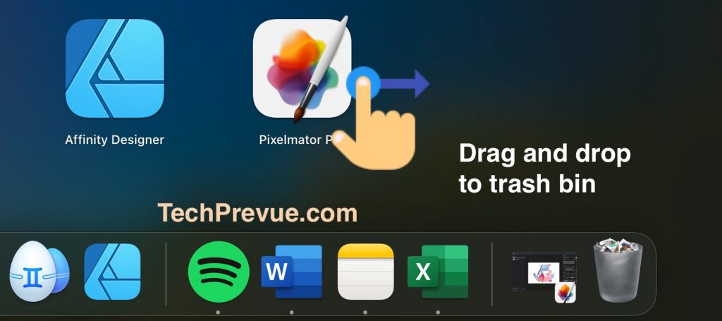 Remove apps from Mac