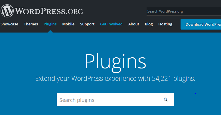 WordPress plugin search plugins