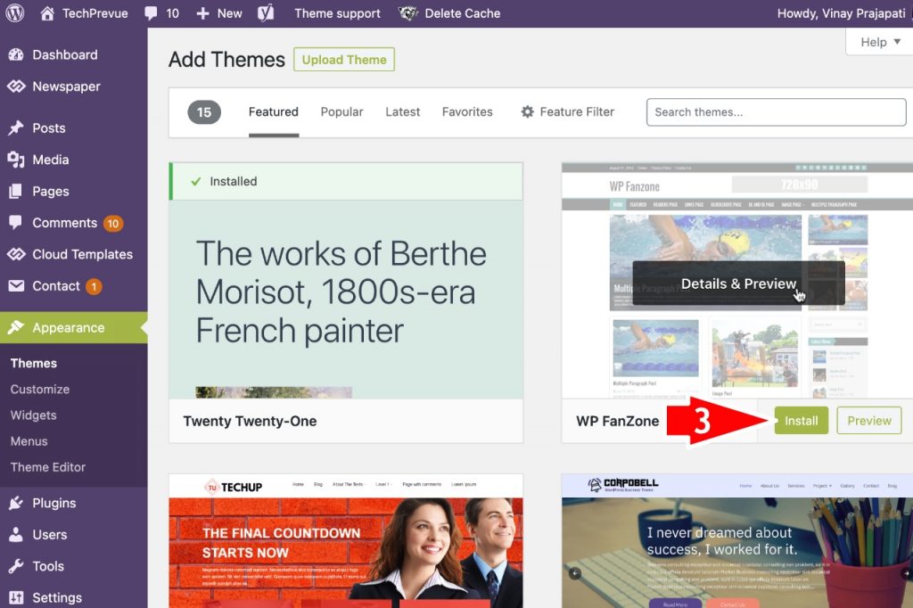 How to Install a WordPress Theme  The Beginner s Guide - 31