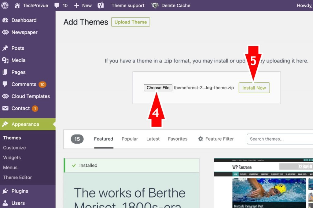 How to Install a WordPress Theme  The Beginner s Guide - 60