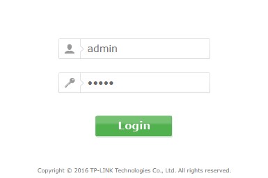 TP-link wireless router login close look
