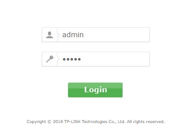 TP-link wireless router login close look