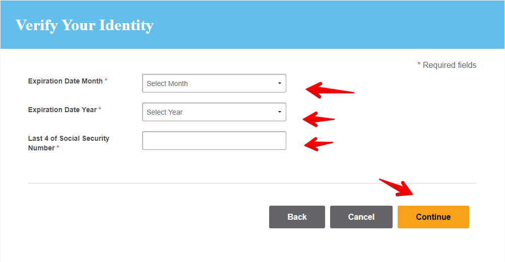 Verify your identity - Aline Card by ADP