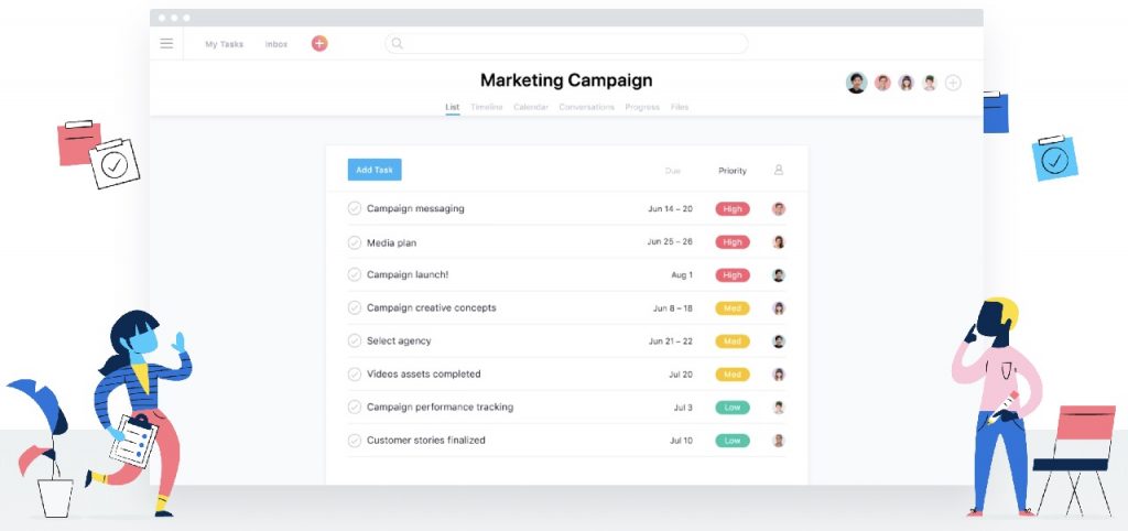 Asana - A project management tool