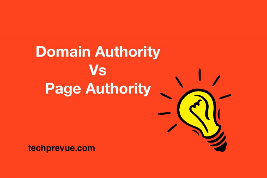 Moz Domain authority vs Page authority