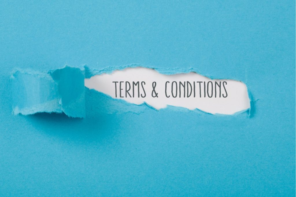 Terms of service