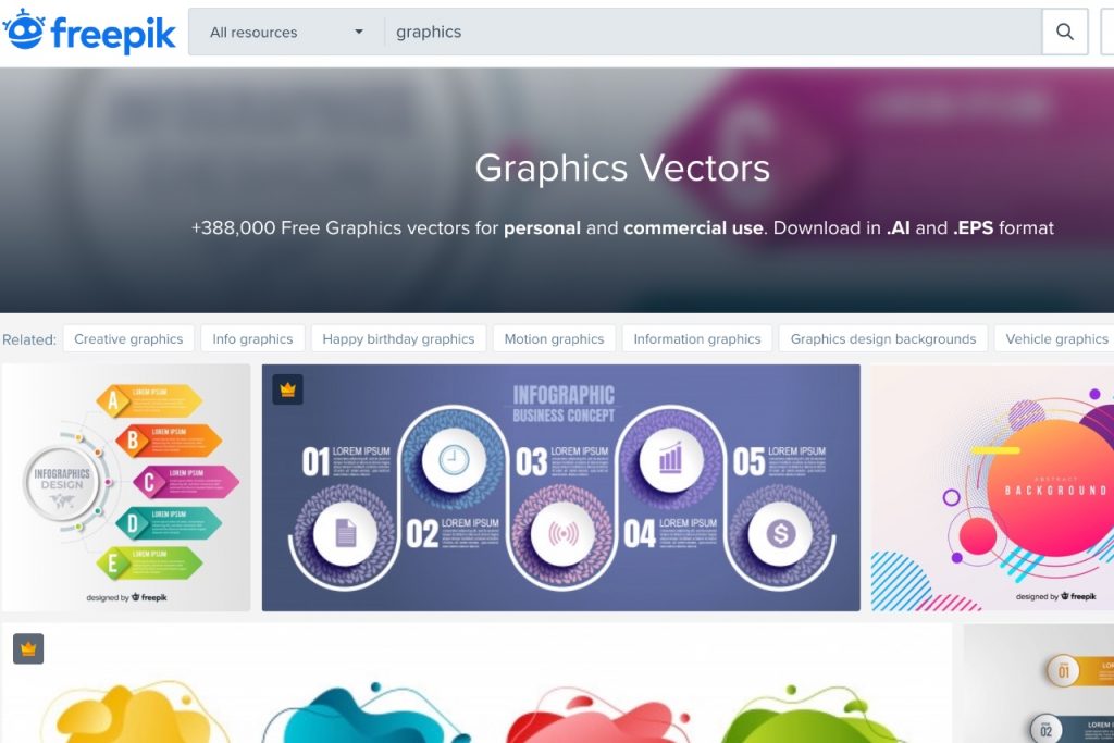 Freepik- free online graphic design tools