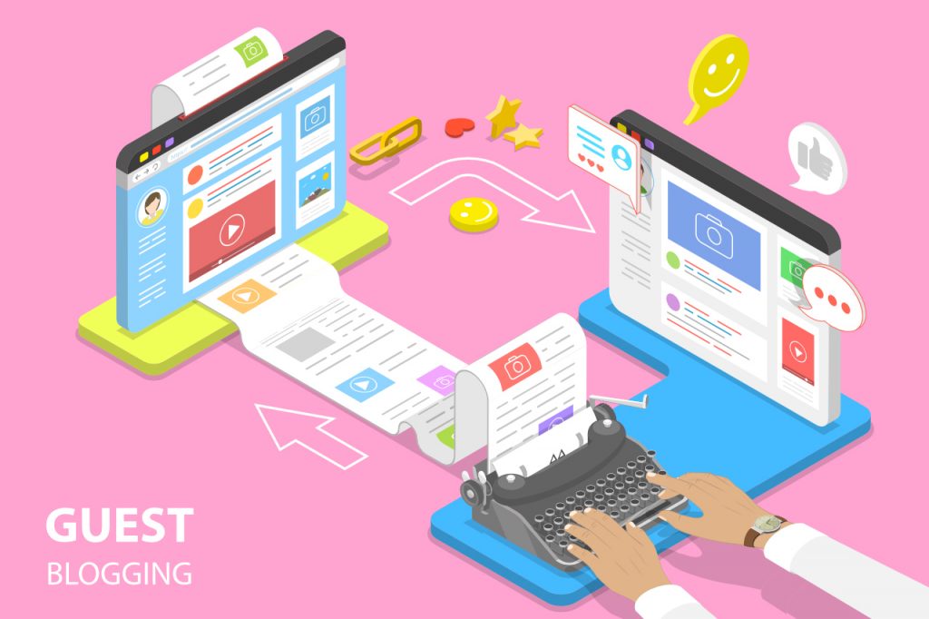 Guest blogging - Write and submit guest posts and sponsored content