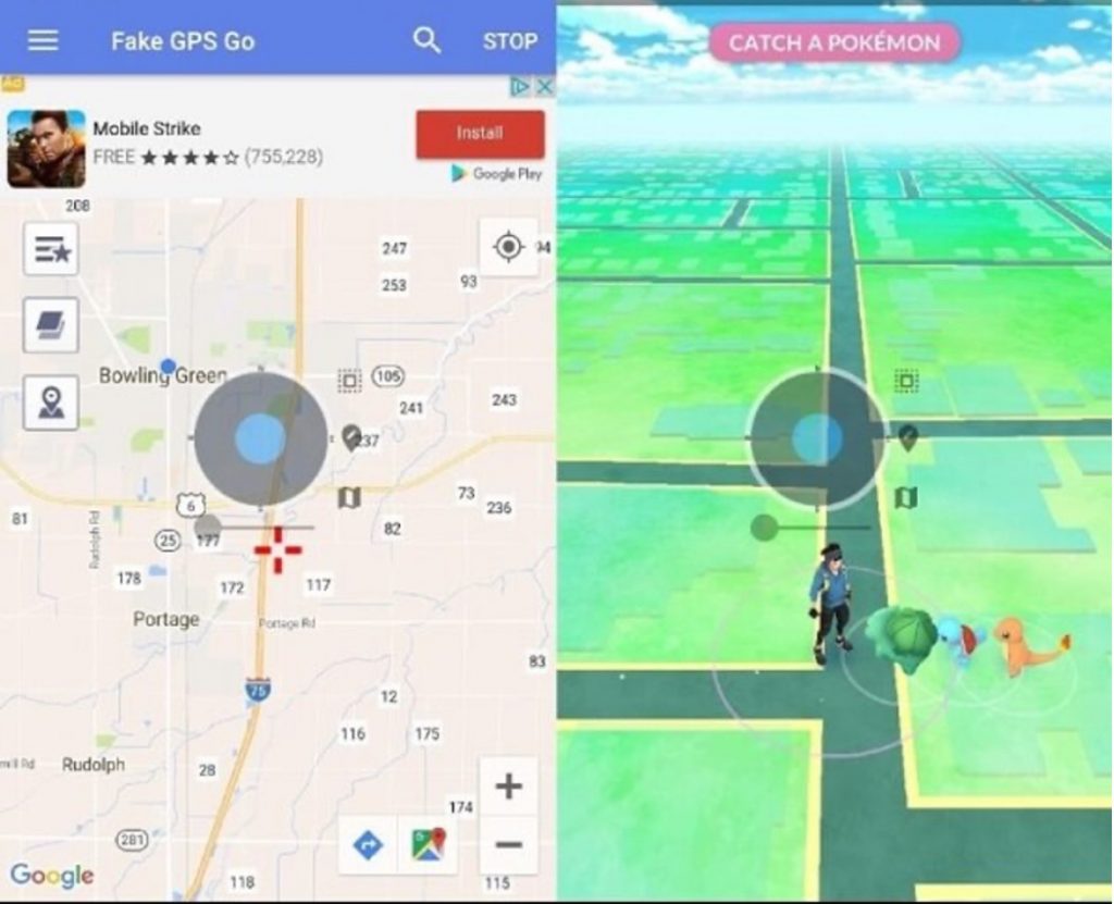 Use GPS GO Location Spoofer on Android and iOS