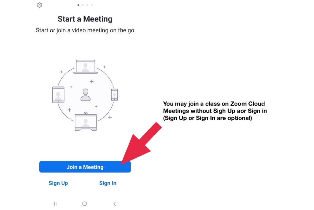 How to join a class on zoom cloud meetings