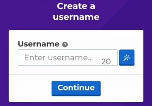 Kahoot enter username