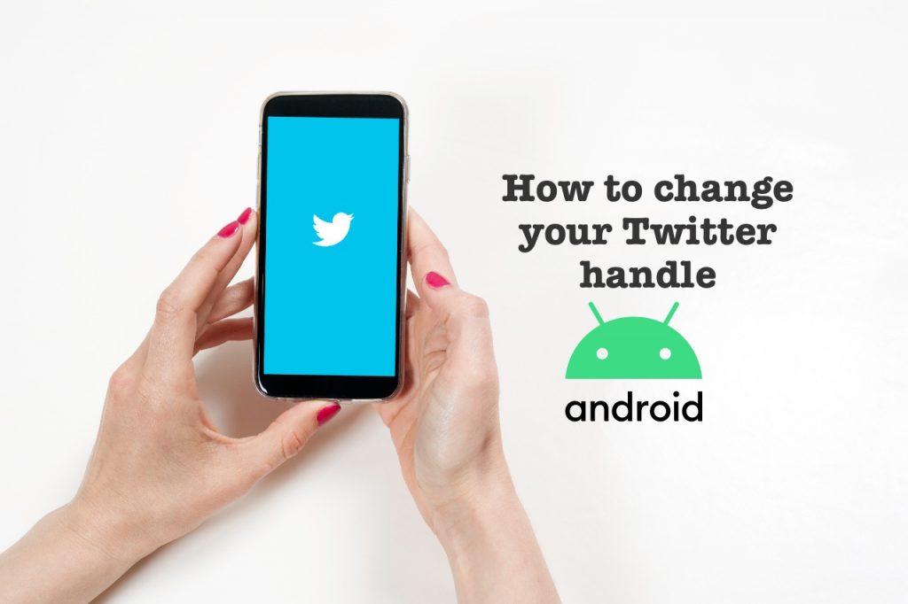 How to change Twitter handle