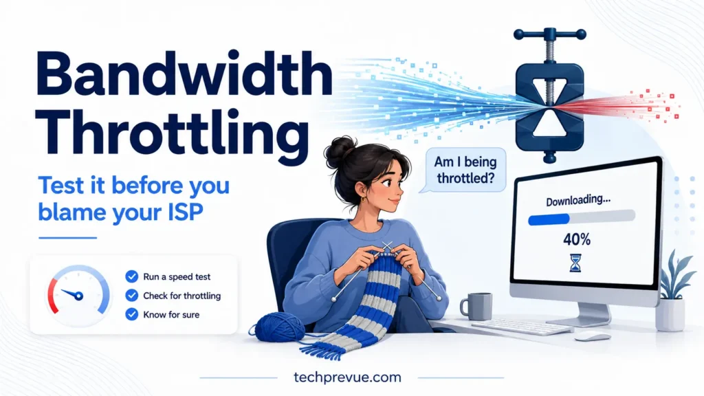 Bandwidth throttling (internet throttling) compared with deprioritization, fair usage limits, and congestion