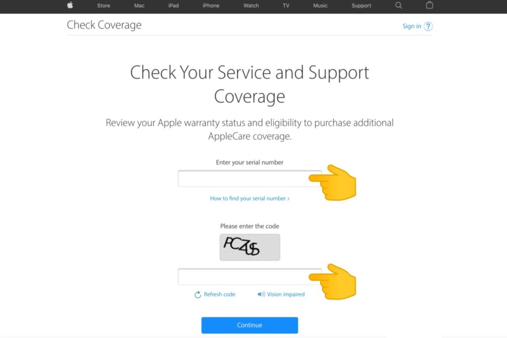 Apple Check Coverage