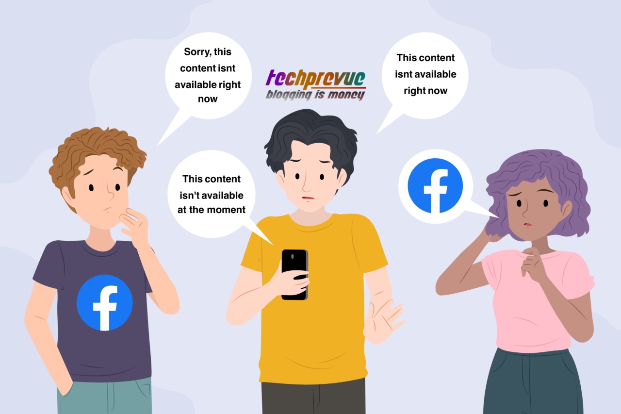 sorry this content isn't available right now facebook