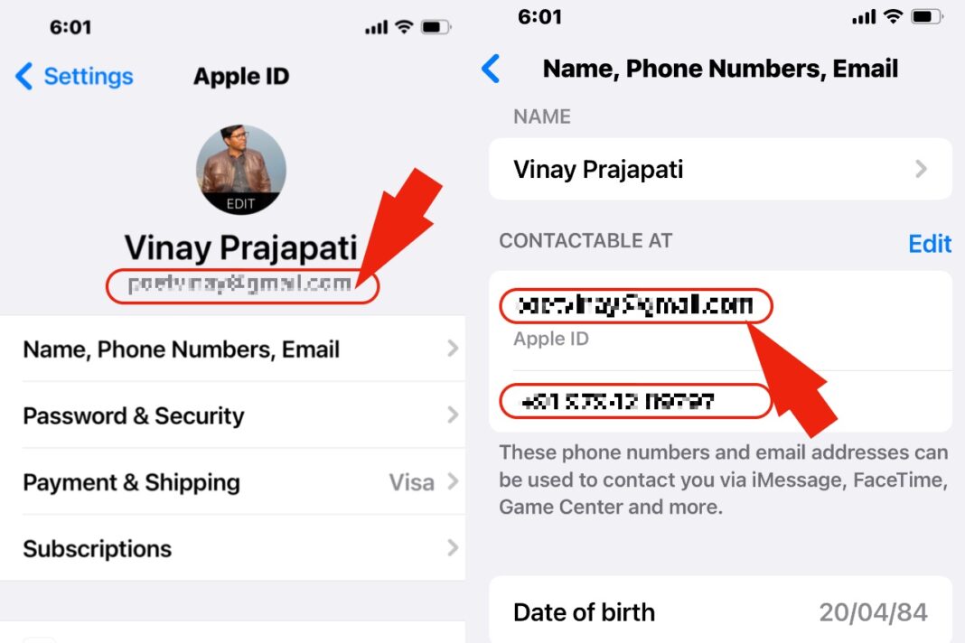 is it possible to change your apple id email address