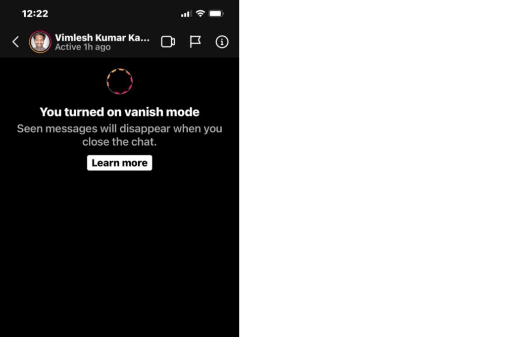 What is Vanish Mode on Instagram  - 43