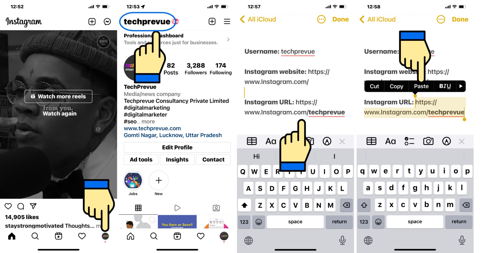 How To Find Your Instagram URL Using The App And Website