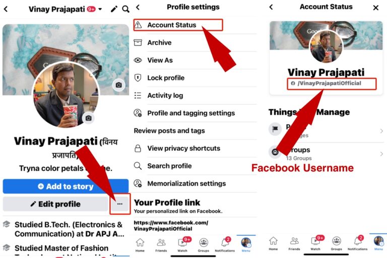 How To Find Your Facebook Username And User ID TechPrevue how-to-find-your-facebook-username-and-user-id-techprevue