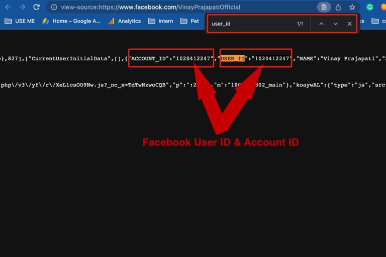 How to Find Your Facebook Username and User ID? TechPrevue