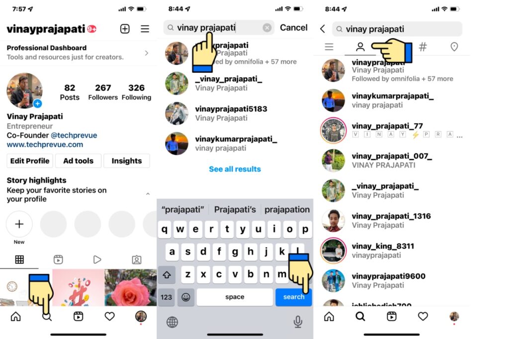 How to Find Someone on Instagram By Phone Number - 37