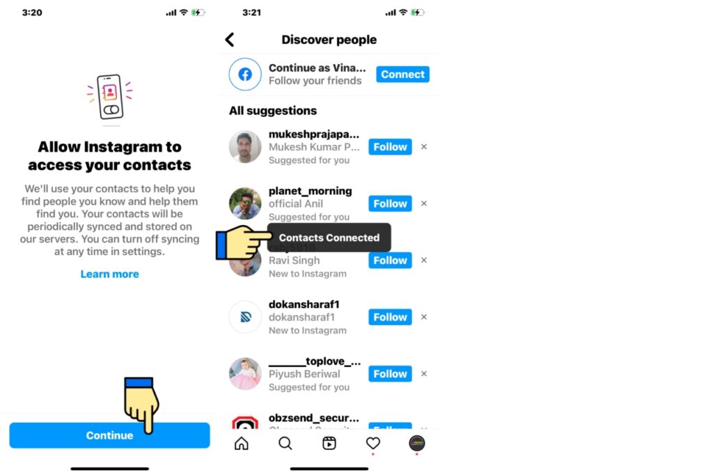 How to Find Someone on Instagram By Phone Number - 1