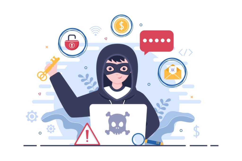 Internet danger - Phishing & online scams