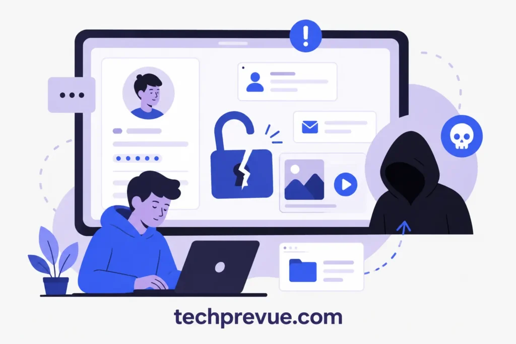 Scams and account theft – an image like that Scams and account theft – an image like that