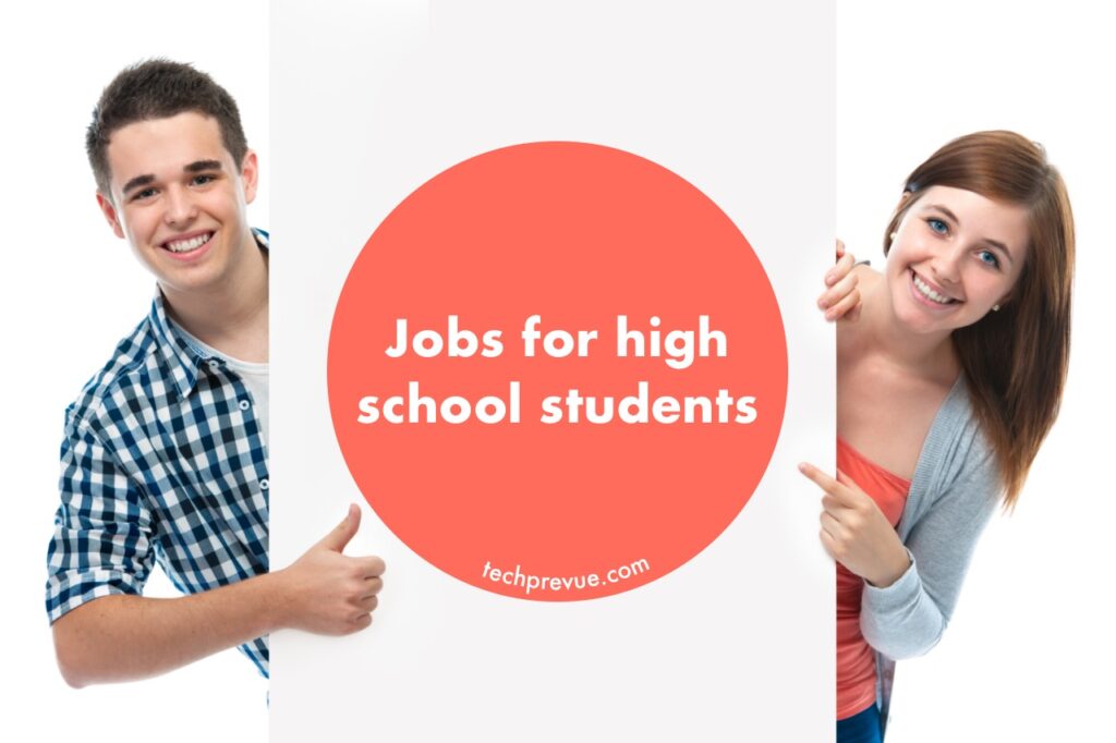 The best part-time jobs for high school students