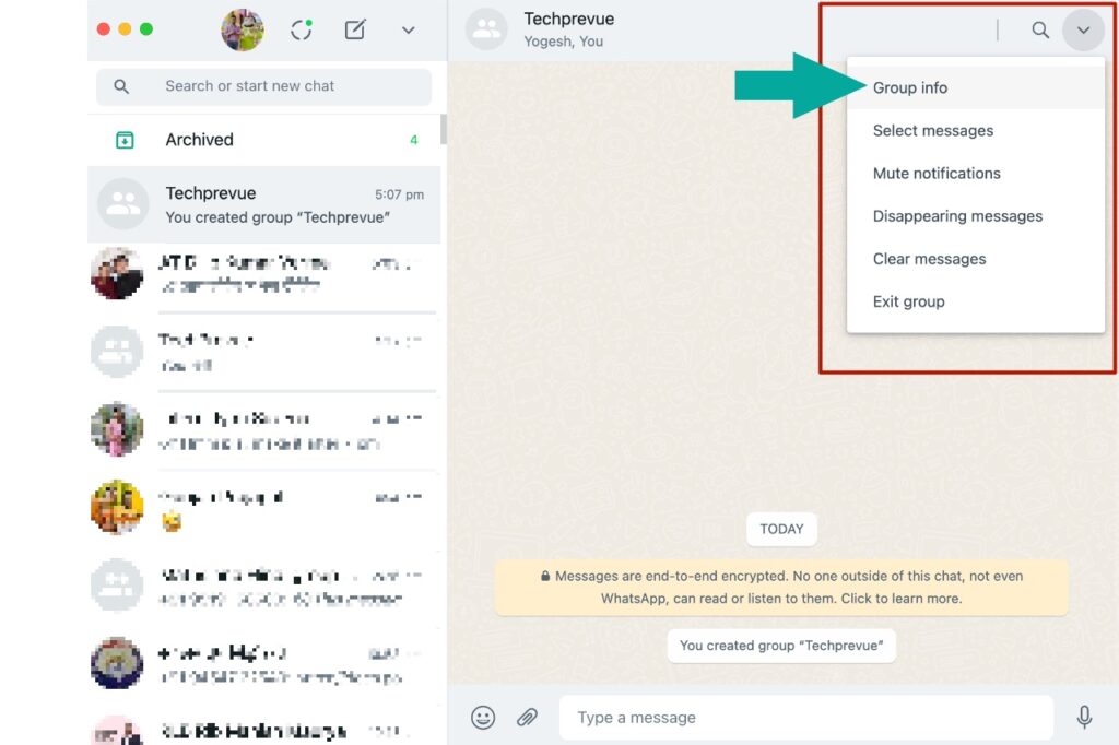 How to Delete a WhatsApp Group on iPhone  Android    PC - 15