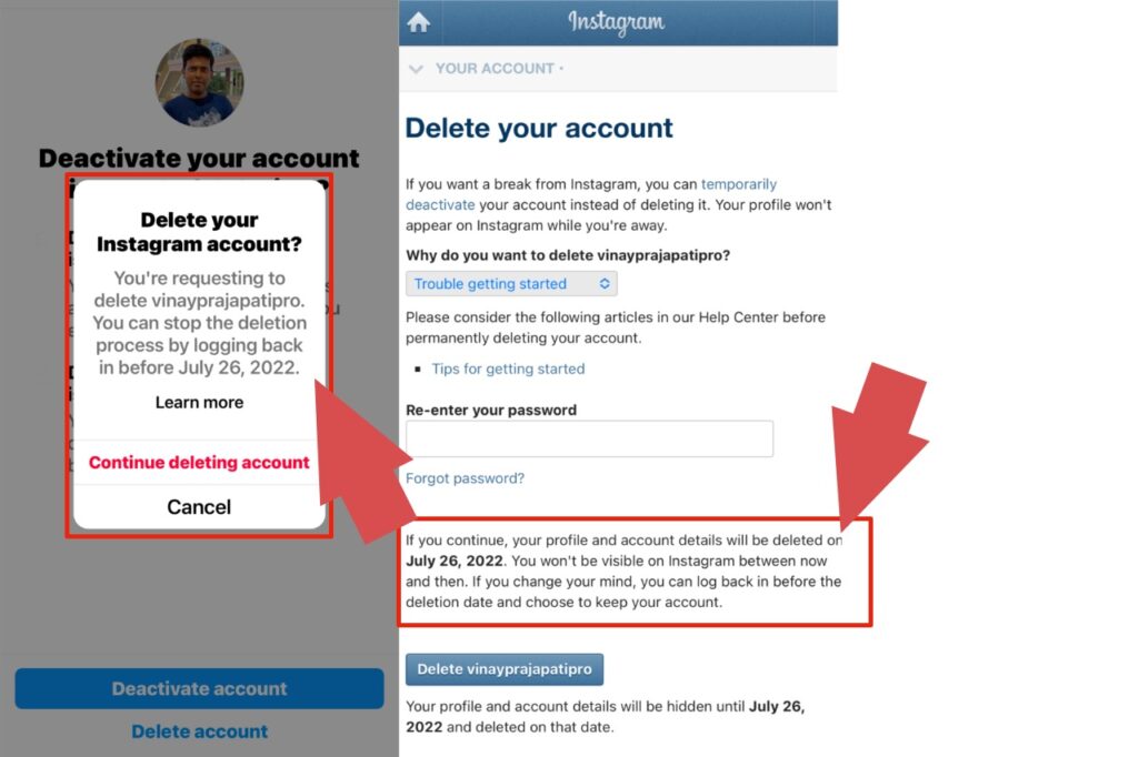 How to Recover a Deleted Instagram Account Before and After 30 days - 74