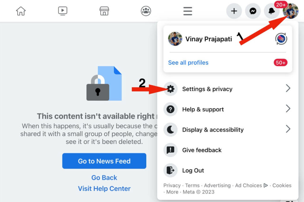 I am Seeing Blank Facebook Profile: How to Fix!