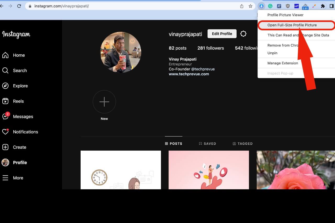 How to View FullSize Instagram Photos and Profile Pictures TechPrevue