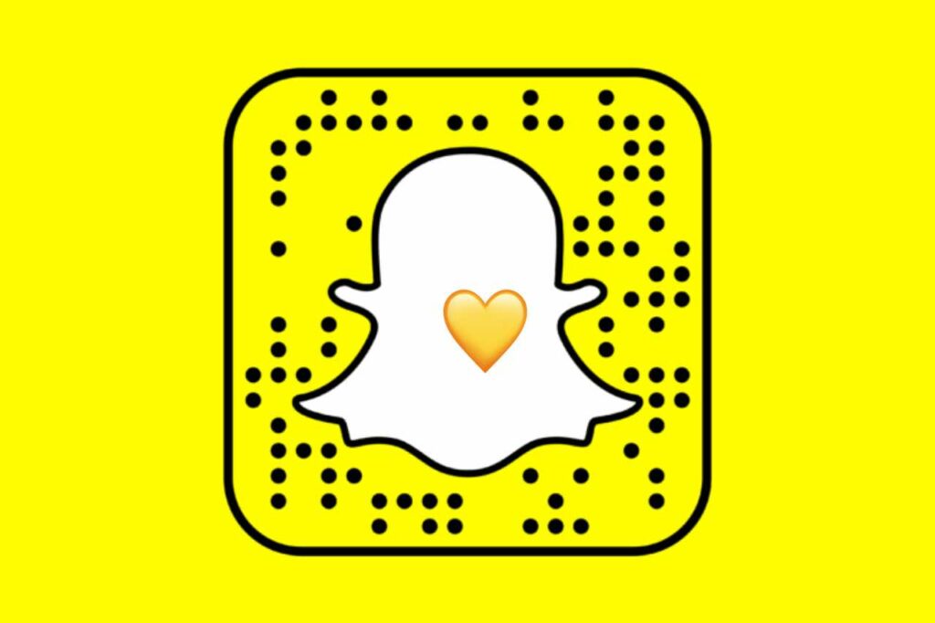 What does a yellow heart mean on Snapchat